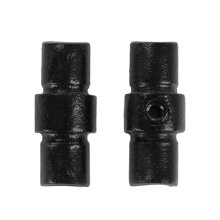 Doos Inwendig koppelstuk - zwart-C / 33,7 mm (80 stuks)
